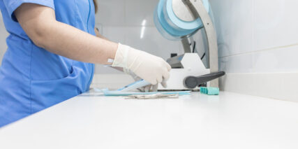 dentista en Godella - material