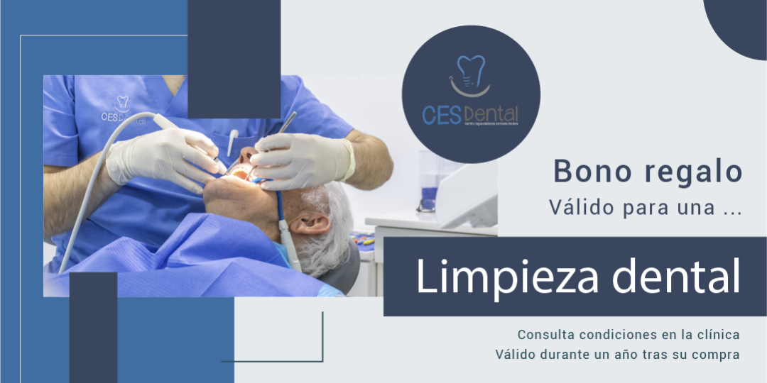 Bono Limpieza dental en Valencia - azul