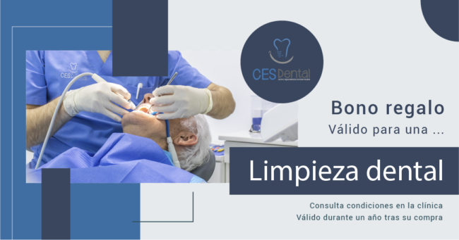 Bono Limpieza dental en Valencia - azul