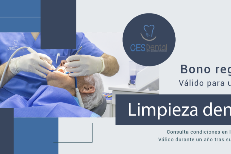 Bono Limpieza dental en Valencia - azul
